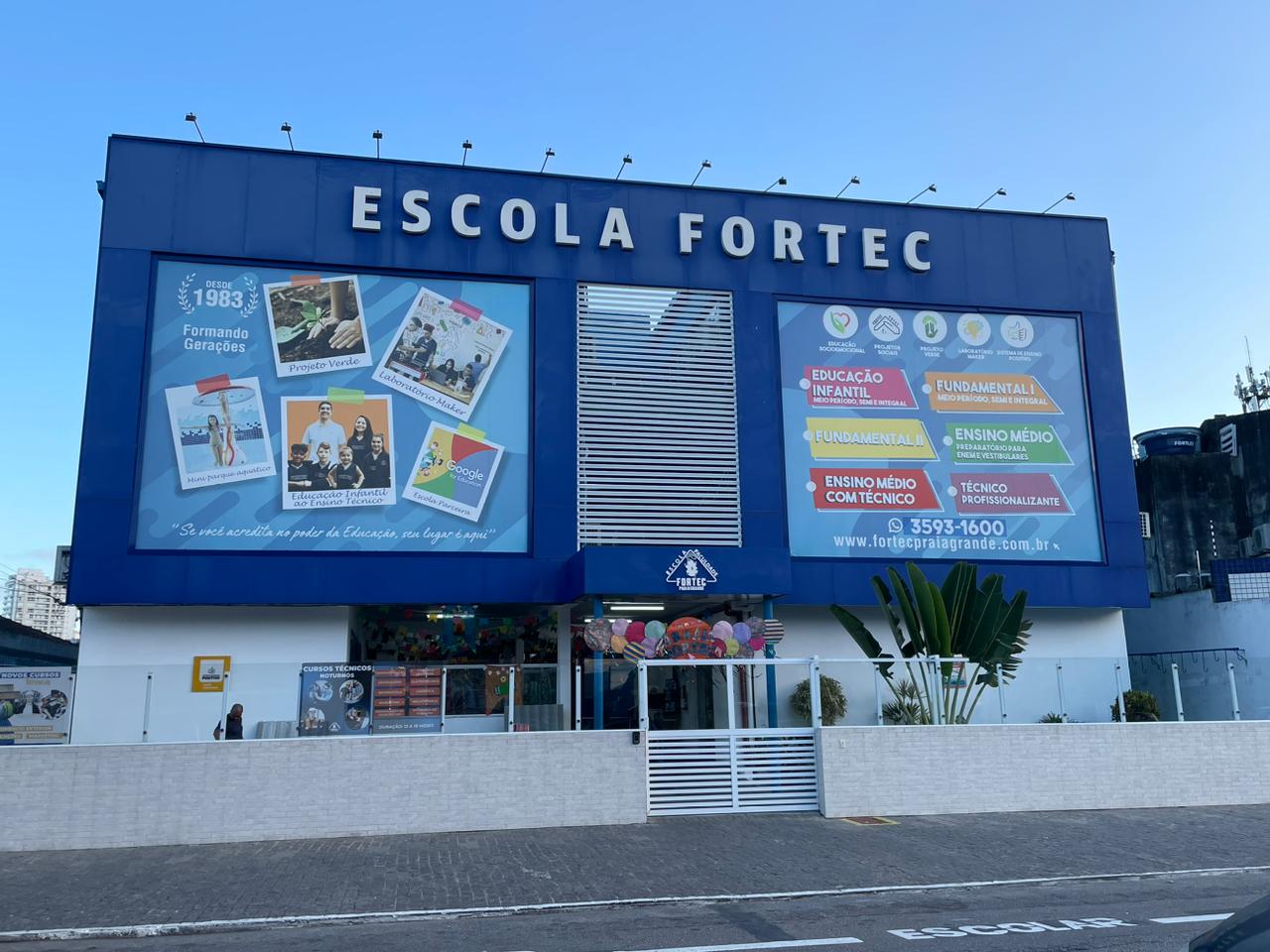 Há 40 Anos Formando Gerações | Fortec Praia Grande